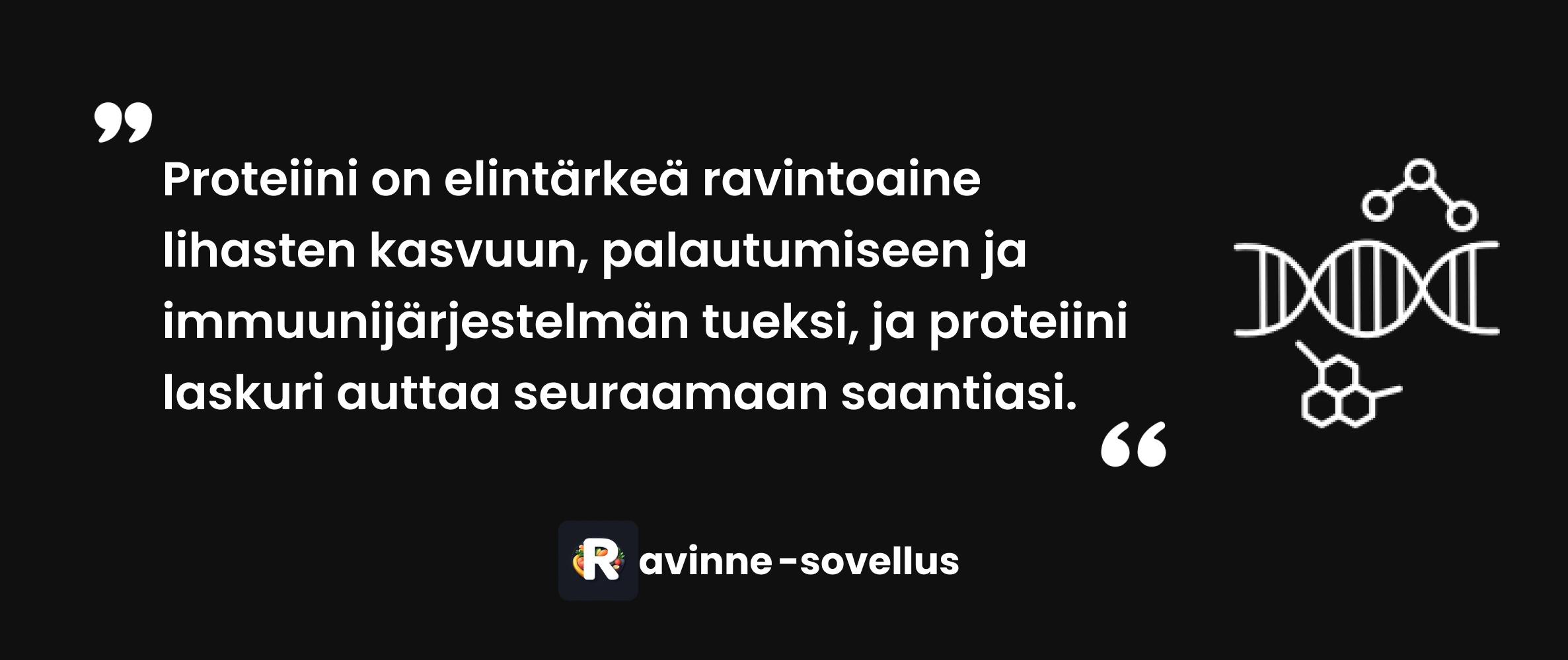 laskuri auttaa sinua laskemaan kuinka paljon proteiinia tarvitset päivässä